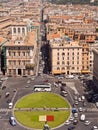 Piazza Venezia Rome Italy Royalty Free Stock Photo