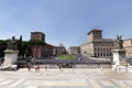 Piazza Venezia Royalty Free Stock Photo