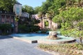 Piazza View, Portmeirion Village, North Wales Royalty Free Stock Photo