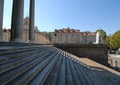 Vittorio square  in Turin in Piedmont Royalty Free Stock Photo