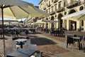 Italian piazza Vittorio, Torino, Italy