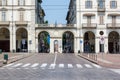 Piazza Vittorio Veneto Royalty Free Stock Photo