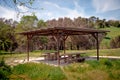 Pic-nic area at Malibu Creek State Park Royalty Free Stock Photo