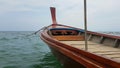 Longtailboat on Andaman Sea in Thailand