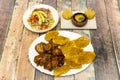 The pica pollo is a traditional recipe for fried chicken that has little