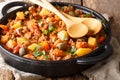 Picadillo is a popular Latin American meal cooked from ground be