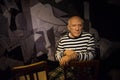 Picasso in the museum of Madame Tussauds