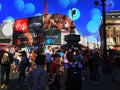 Piccadilly Circus on a summers day Royalty Free Stock Photo