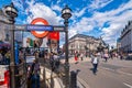 Piccadilly Circus, a worldwide famous London landmark