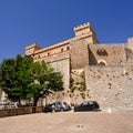 Piccolomini castle in celano (Italy) Royalty Free Stock Photo