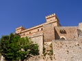 Piccolomini castle in celano (Italy) Royalty Free Stock Photo
