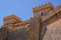 Piccolomini castle in celano (Italy) Royalty Free Stock Photo