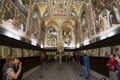 The Piccolomini library, Duomo of Siena, italy Royalty Free Stock Photo