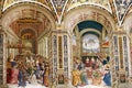 Piccolomini library, Siena, Tuscany, Italy Royalty Free Stock Photo