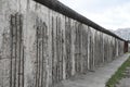 The pice of Berlin Wall in Berlin, Germany