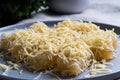 Pichi pichi is a form of Filipino dessert made from grated cassava