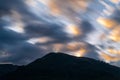 Pichincha Volcano Sunset, Quito, Ecuador Royalty Free Stock Photo