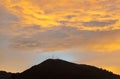 Pichincha Volcano at Sunset, Andes Mountains, Ecuador Royalty Free Stock Photo