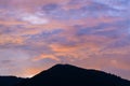 Pichincha Volcano Sunset, Quito, Ecuador Royalty Free Stock Photo