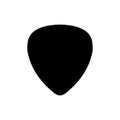 Pick guitar icon flat vector template design trendy