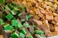 Pick n mix fudge selection Royalty Free Stock Photo