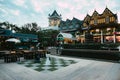 Pickadaily Bangkok shopping mall in English Europe style, Vintage shopping mall and locate on Onnuch, Bangkok, Thailand. Royalty Free Stock Photo