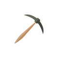 Pickaxe icon color vector Royalty Free Stock Photo