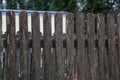 Picket fences Royalty Free Stock Photo