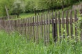 Picket fences Royalty Free Stock Photo