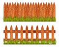 Picket fences seamless