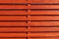Picketed wooden fence texture. Brown wood texture background coming from natural tree. The wooden panel has a beautiful Royalty Free Stock Photo