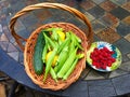 Pickings for Dinner Royalty Free Stock Photo