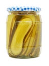 Pickle jar Royalty Free Stock Photo