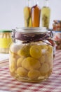 Pickle Jar Royalty Free Stock Photo