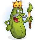 Pickle King Cartoon Character