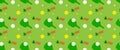 Pickleball pattern. Christmas