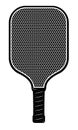 Pickleball paddle front view