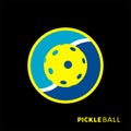 Pickleball sport symbol