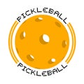 Pickleball symbol design