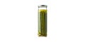 Pickled asparagus in tall jar isolated on transparent background Royalty Free Stock Photo