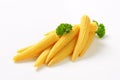 Pickled baby corn Royalty Free Stock Photo