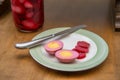 Pickled Beet Eggs Royalty Free Stock Photo