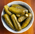 Pickled cucumbers Royalty Free Stock Photo
