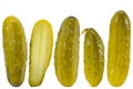 Pickled dill cucumbers Royalty Free Stock Photo