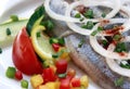 Pickled Herring Royalty Free Stock Photo