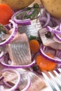 Pickled Herring Royalty Free Stock Photo