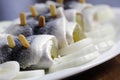 Pickled herring Royalty Free Stock Photo