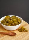 Pickled Jalapeno, Marinated Green Jalapenos, Hot Mexican Pepper Slices, Pickled Green Jalapeno