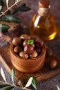 pickled organic olives