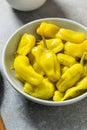 Pickled Raw Pepperoncini Peppers Royalty Free Stock Photo